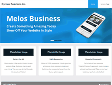Tablet Screenshot of cyconic.com